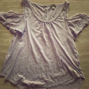 Lucky Brand Cold Shoulder Top